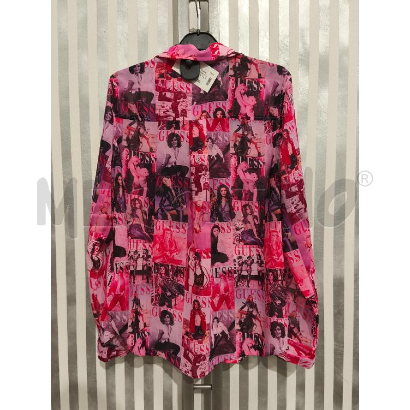 CAMICIA DONNA GUESS NUOVA FUXIA COPERTINE | Mercatino dell'Usato Campobasso 5