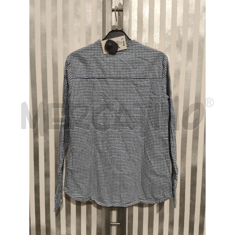CAMICIA DONNA LONGCHAMP QUADRETTI BIANCHI CELESTI | Mercatino dell'Usato Campobasso 5