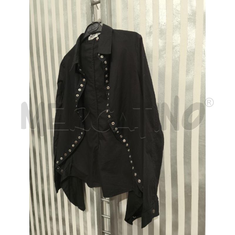 CAMICIA DONNA MOSCHINO JEANS NERA BOTTONI CLIP | Mercatino dell'Usato Campobasso 4