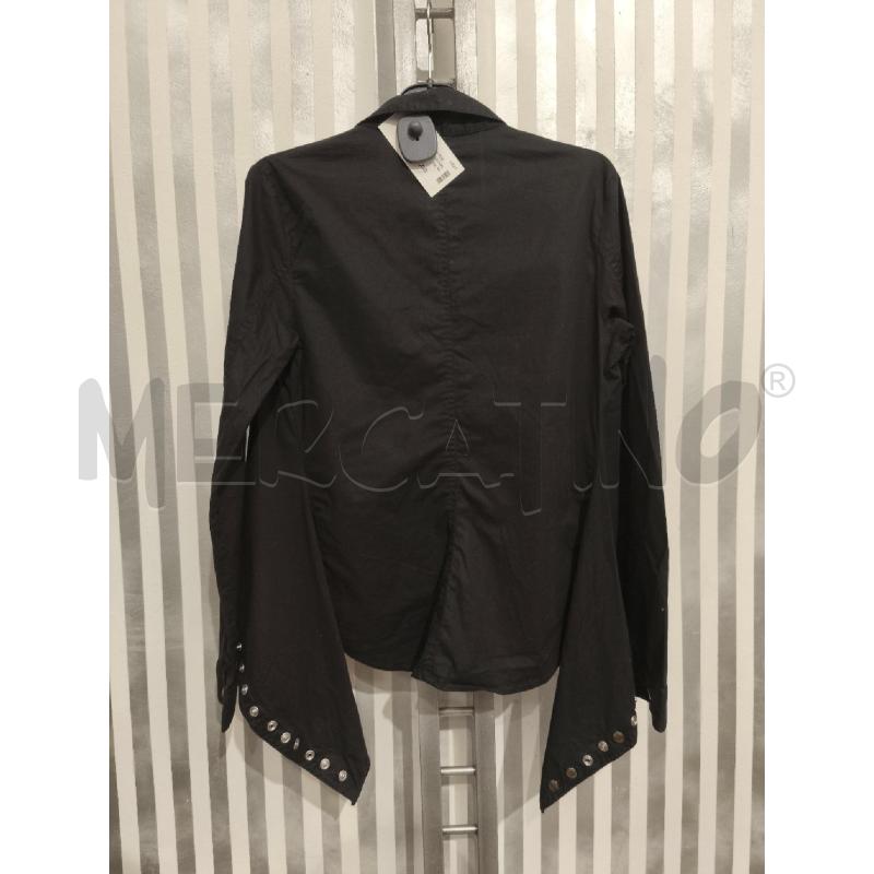 CAMICIA DONNA MOSCHINO JEANS NERA BOTTONI CLIP | Mercatino dell'Usato Campobasso 5