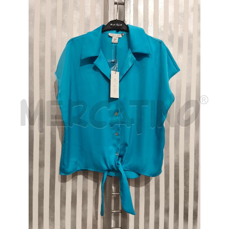 CAMICIA DONNA RACHEL ZOE AZZURRA NUOVA | Mercatino dell'Usato Campobasso 1