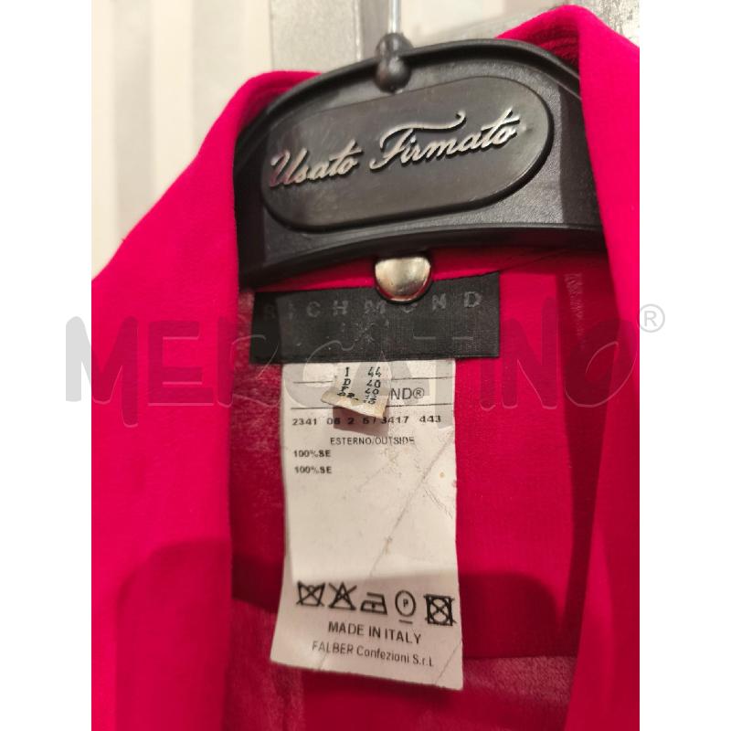 CAMICIA DONNA RICHMOND FUXIA VOLANT | Mercatino dell'Usato Campobasso 2