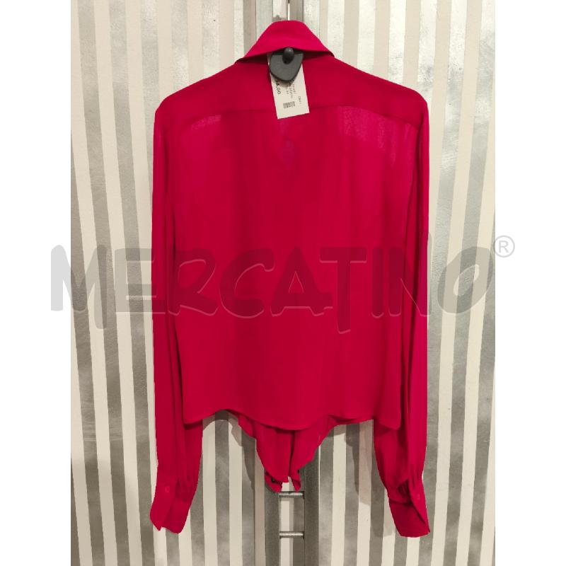 CAMICIA DONNA RICHMOND FUXIA VOLANT | Mercatino dell'Usato Campobasso 5