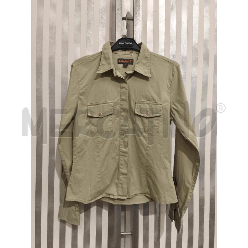 CAMICIA DONNA TIMBERLAND VERDE OLIVA | Mercatino dell'Usato Campobasso 1