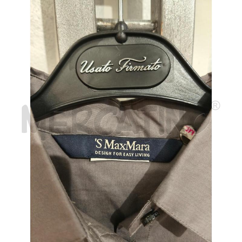 CAMICIA DONNA 'S MAX MARA GRIGIA | Mercatino dell'Usato Campobasso 2