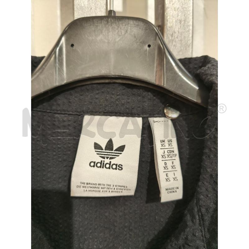 CAMICIA UOMO ADIDAS NERA TASCHINO LOGO NERO | Mercatino dell'Usato Campobasso 2