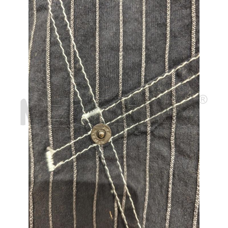 CAMICIA UOMO ARMANI JEANS BLU SCURO GESSATA | Mercatino dell'Usato Campobasso 4