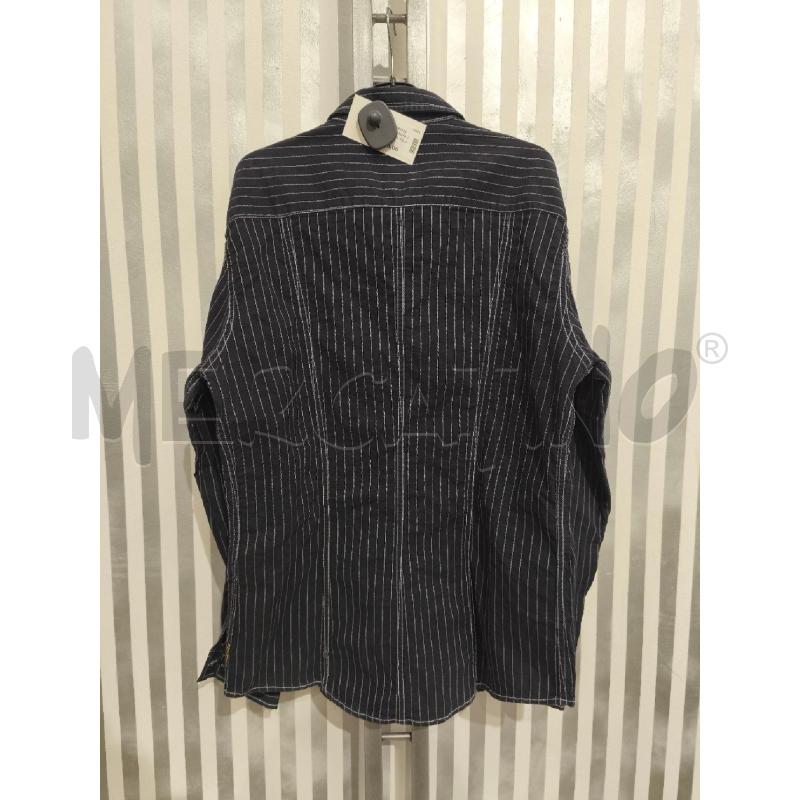 CAMICIA UOMO ARMANI JEANS BLU SCURO GESSATA | Mercatino dell'Usato Campobasso 5