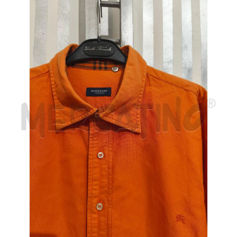 CAMICIA UOMO BURBERRY ARANCIONE | Mercatino dell'Usato Campobasso 3