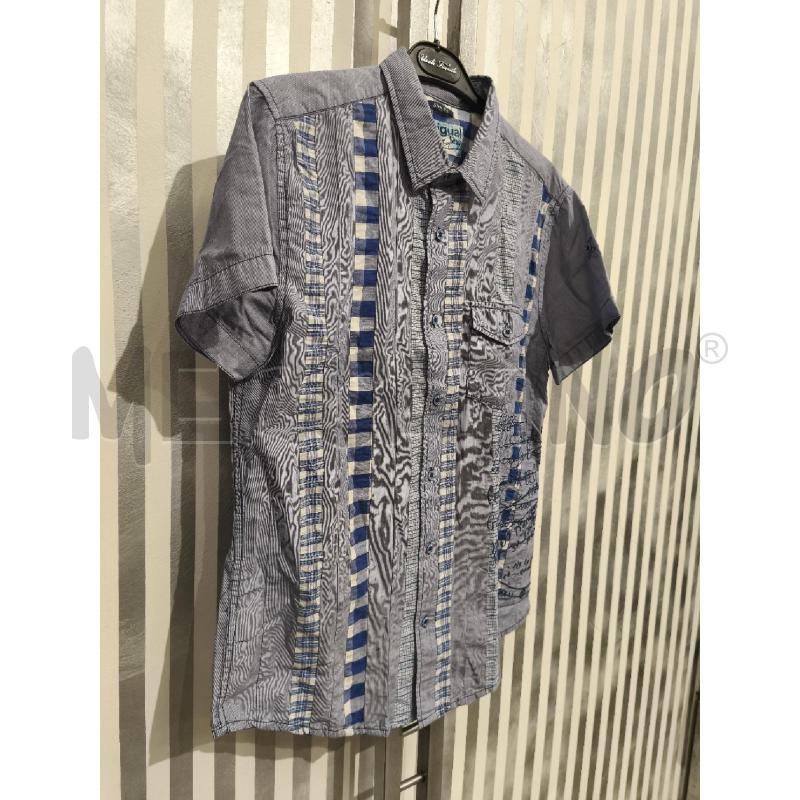 CAMICIA UOMO DESIGUAL GRIGIO AZZURRA  | Mercatino dell'Usato Campobasso 3