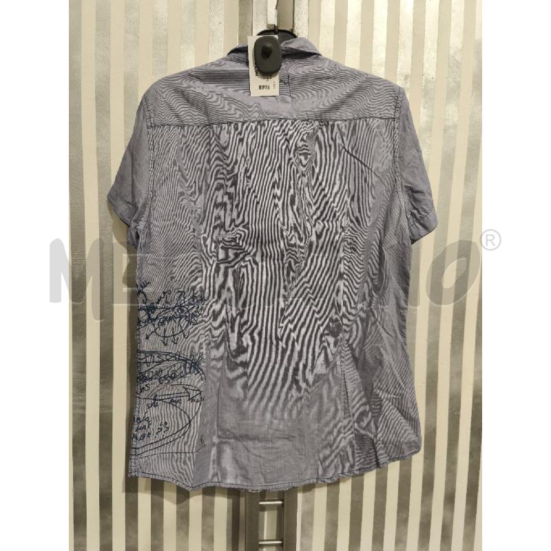 CAMICIA UOMO DESIGUAL GRIGIO AZZURRA  | Mercatino dell'Usato Campobasso 4