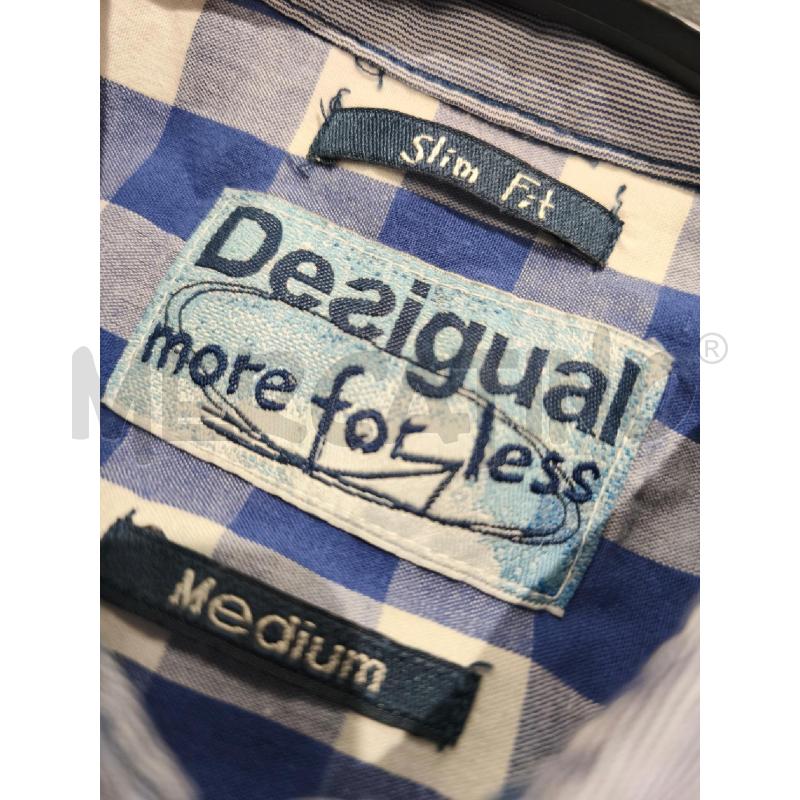 CAMICIA UOMO DESIGUAL GRIGIO AZZURRA  | Mercatino dell'Usato Campobasso 5