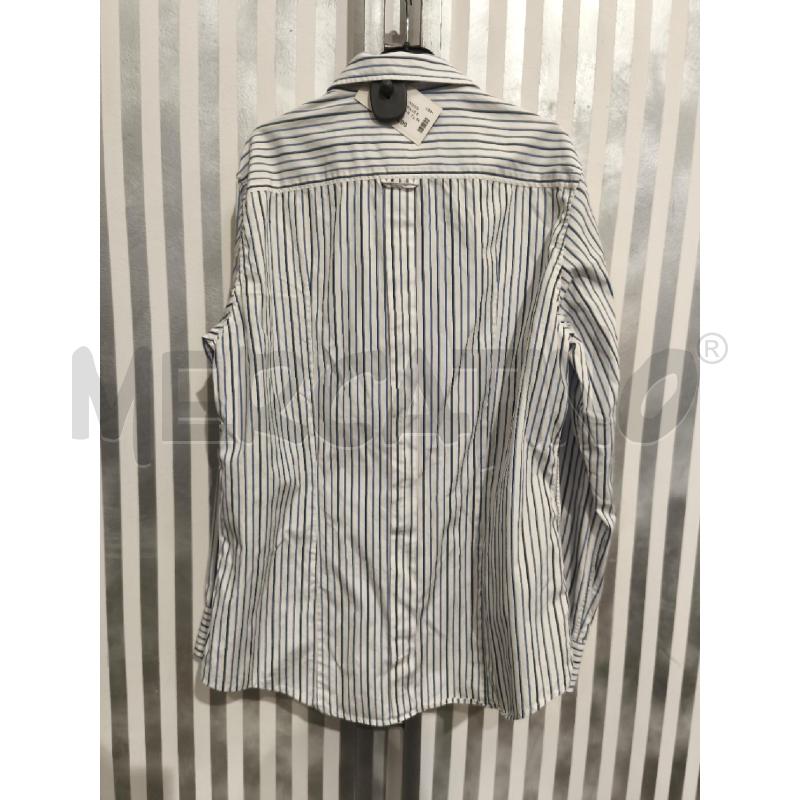 CAMICIA UOMO DOLCE E GABBANA BIANCA RIGHE INDACO BLU | Mercatino dell'Usato Campobasso 5