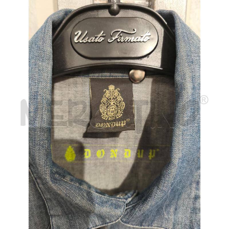 CAMICIA UOMO DONDUP IN JEANS BOTTONI AUTOMATICI | Mercatino dell'Usato Campobasso 2