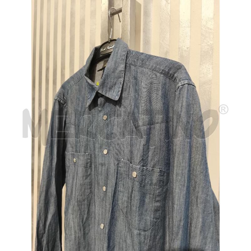 CAMICIA UOMO DONDUP IN JEANS BOTTONI AUTOMATICI | Mercatino dell'Usato Campobasso 4
