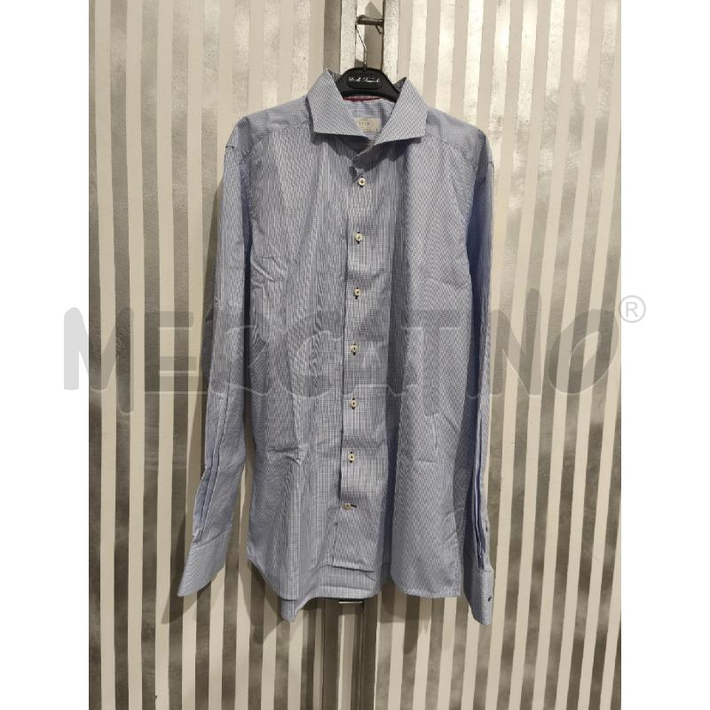 CAMICIA UOMO ETON CELESTINA QUADRI | Mercatino dell'Usato Campobasso 1