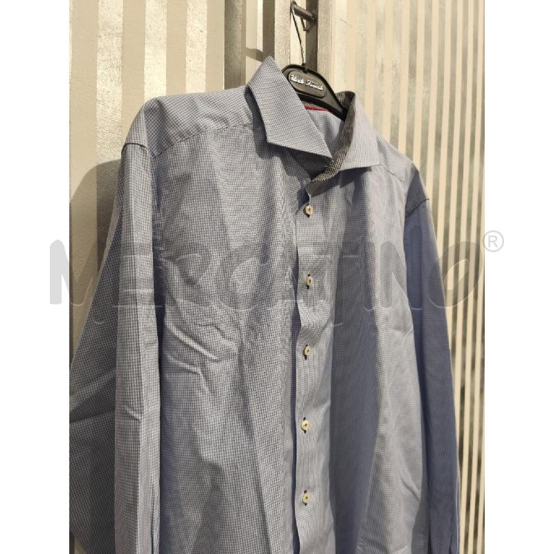 CAMICIA UOMO ETON CELESTINA QUADRI | Mercatino dell'Usato Campobasso 2