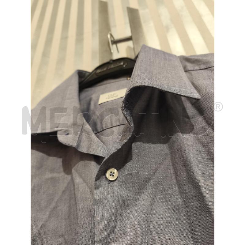 CAMICIA UOMO GF FERRÈ AZZURRO POLVERE CANGIANTE | Mercatino dell'Usato Campobasso 3