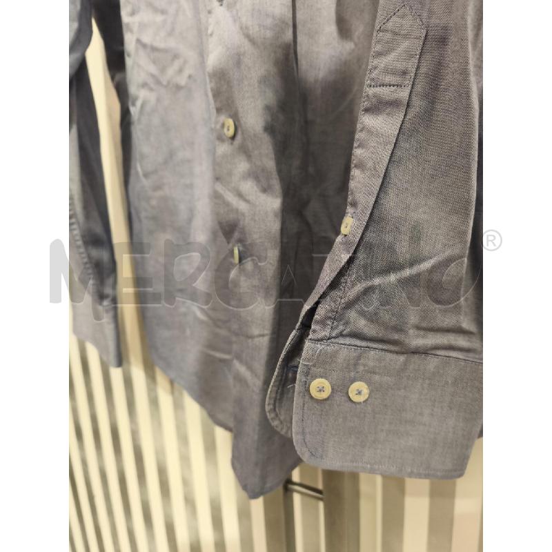 CAMICIA UOMO GF FERRÈ AZZURRO POLVERE CANGIANTE | Mercatino dell'Usato Campobasso 4