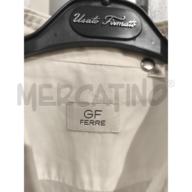 CAMICIA UOMO GF FERRÈ BIANCA TASCHINO | Mercatino dell'Usato Campobasso 2