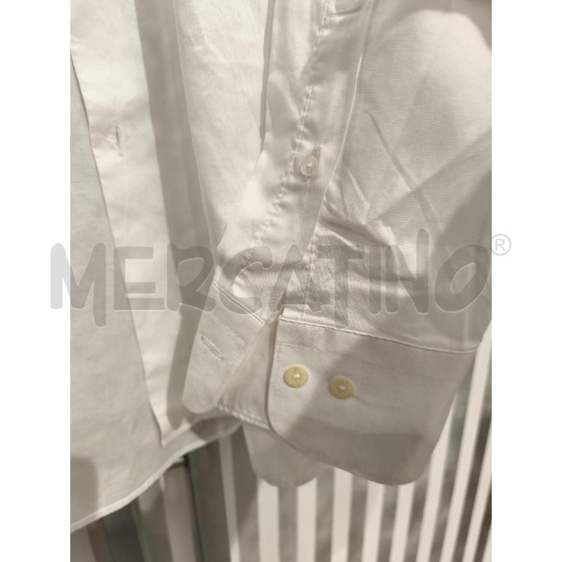 CAMICIA UOMO GF FERRÈ BIANCA TASCHINO | Mercatino dell'Usato Campobasso 4