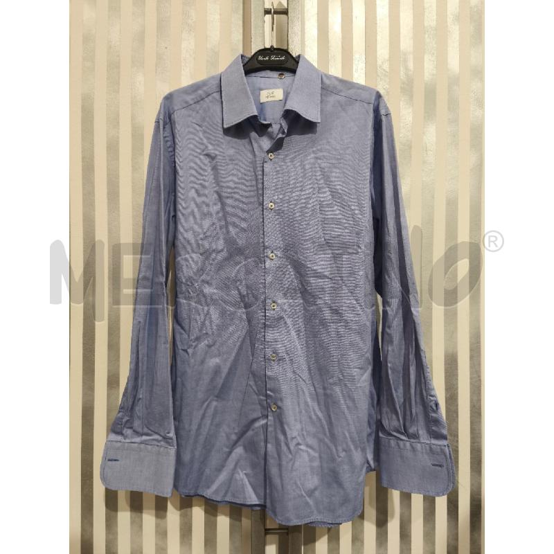 CAMICIA UOMO GF FERRÈ INDACO CANGIANTE | Mercatino dell'Usato Campobasso 1