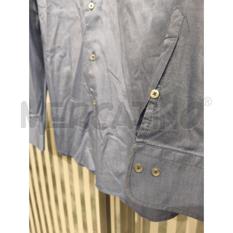 CAMICIA UOMO GF FERRÈ INDACO CANGIANTE | Mercatino dell'Usato Campobasso 4