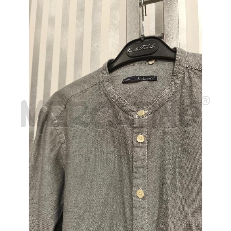 CAMICIA UOMO JECKERSON GRIGIA COREANA | Mercatino dell'Usato Campobasso 3