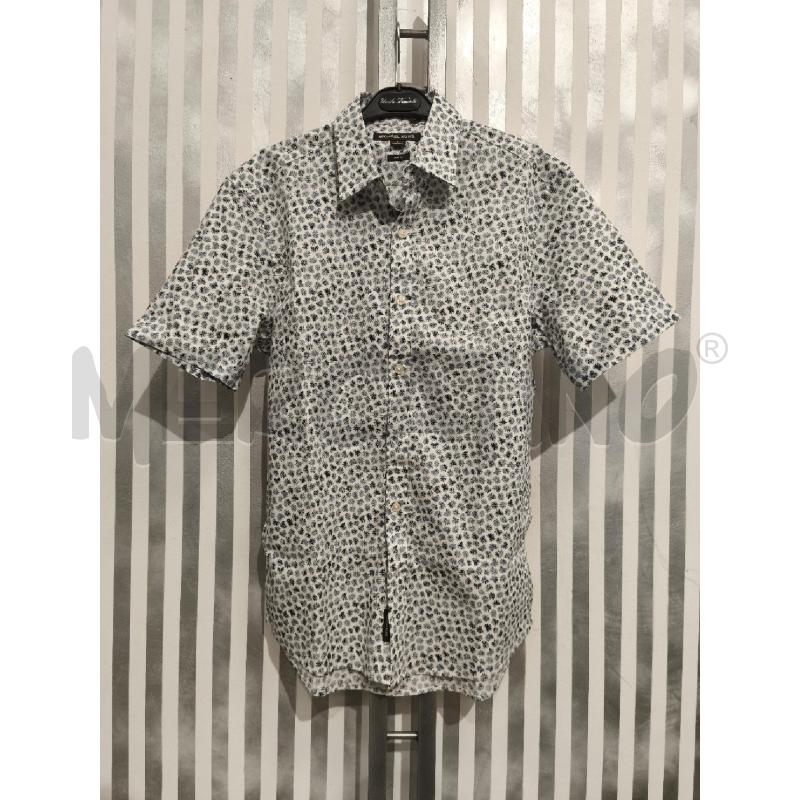 CAMICIA UOMO MICHAEL KORS BIANCA SOFFIONI CELESTIBLU | Mercatino dell'Usato Campobasso 1