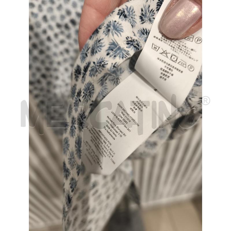CAMICIA UOMO MICHAEL KORS BIANCA SOFFIONI CELESTIBLU | Mercatino dell'Usato Campobasso 4