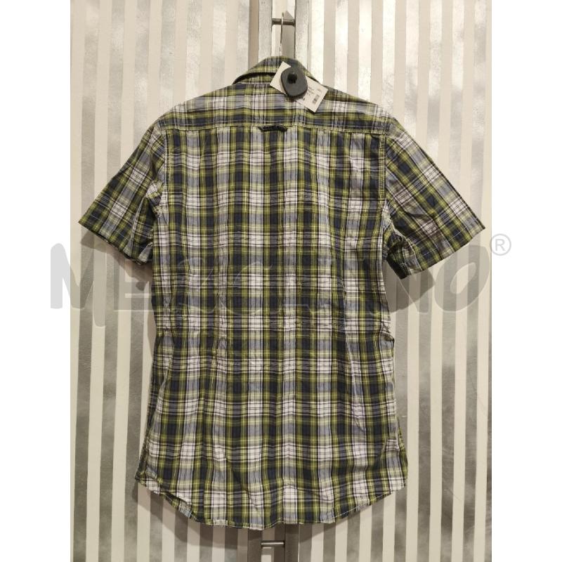 CAMICIA UOMO SUPERDRY TARTAN OLIVA BLU BIANCO | Mercatino dell'Usato Campobasso 5