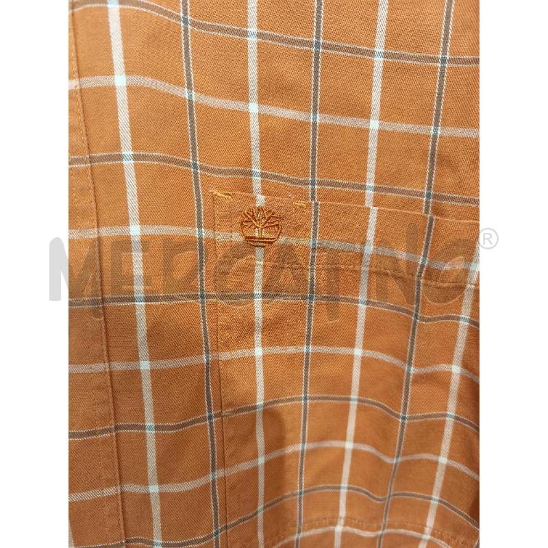 CAMICIA UOMO TIMBERLAND CARAMELLO RETICOLO BIANCO SCURO | Mercatino dell'Usato Campobasso 2