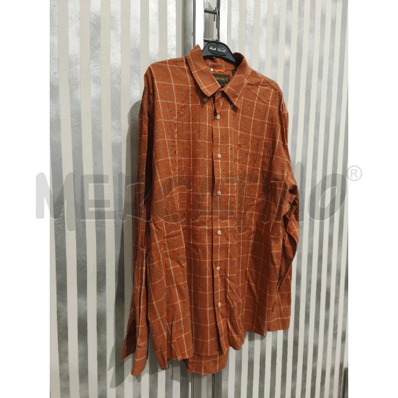 CAMICIA UOMO TIMBERLAND CARAMELLO RETICOLO BIANCO SCURO | Mercatino dell'Usato Campobasso 3