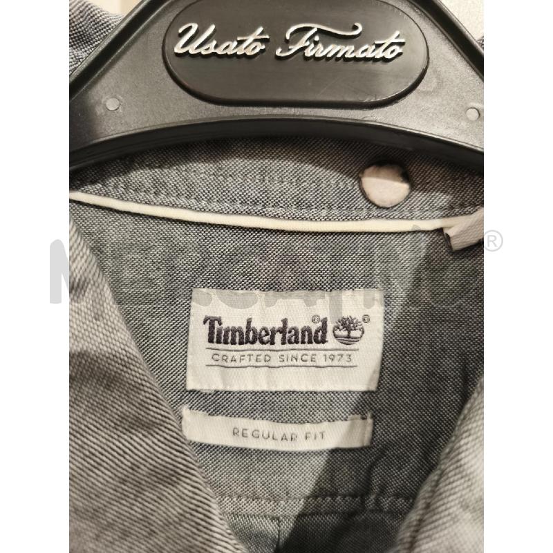 CAMICIA UOMO TIMBERLAND GRIGIA MANICHE CORTE | Mercatino dell'Usato Campobasso 2