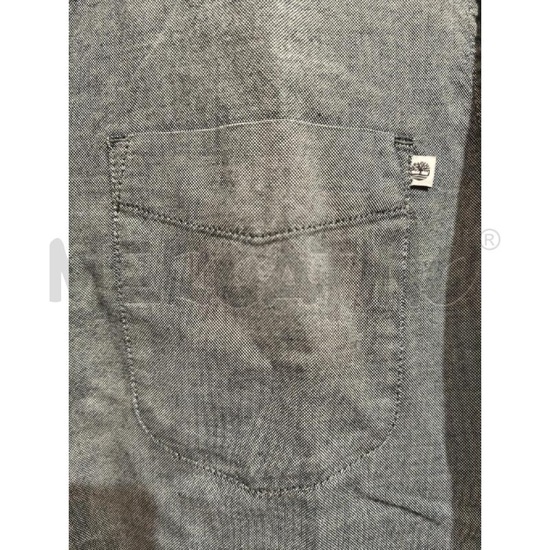 CAMICIA UOMO TIMBERLAND GRIGIA MANICHE CORTE | Mercatino dell'Usato Campobasso 3