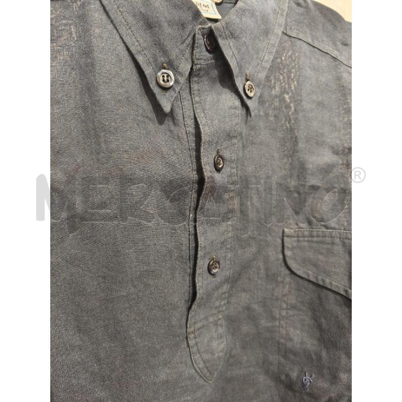 CAMICIA UOMO YVES SAINT LAURENT LINO BLU | Mercatino dell'Usato Campobasso 2