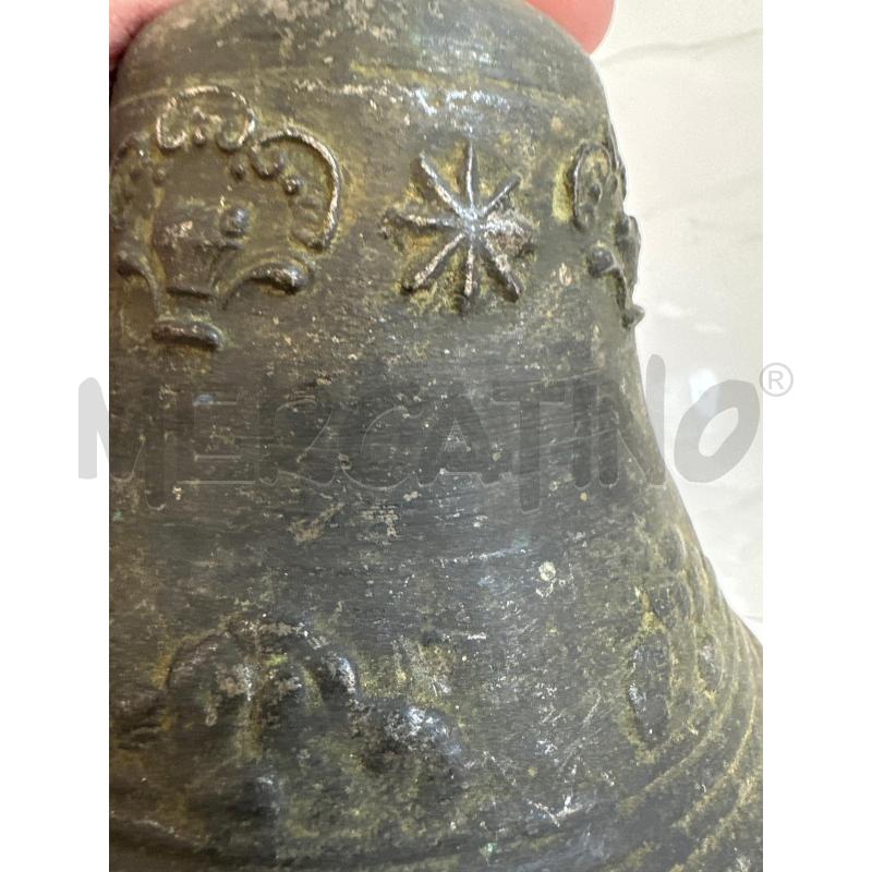 CAMPANA D'EPOCA BRONZO DA REST | Mercatino dell'Usato Campobasso 4
