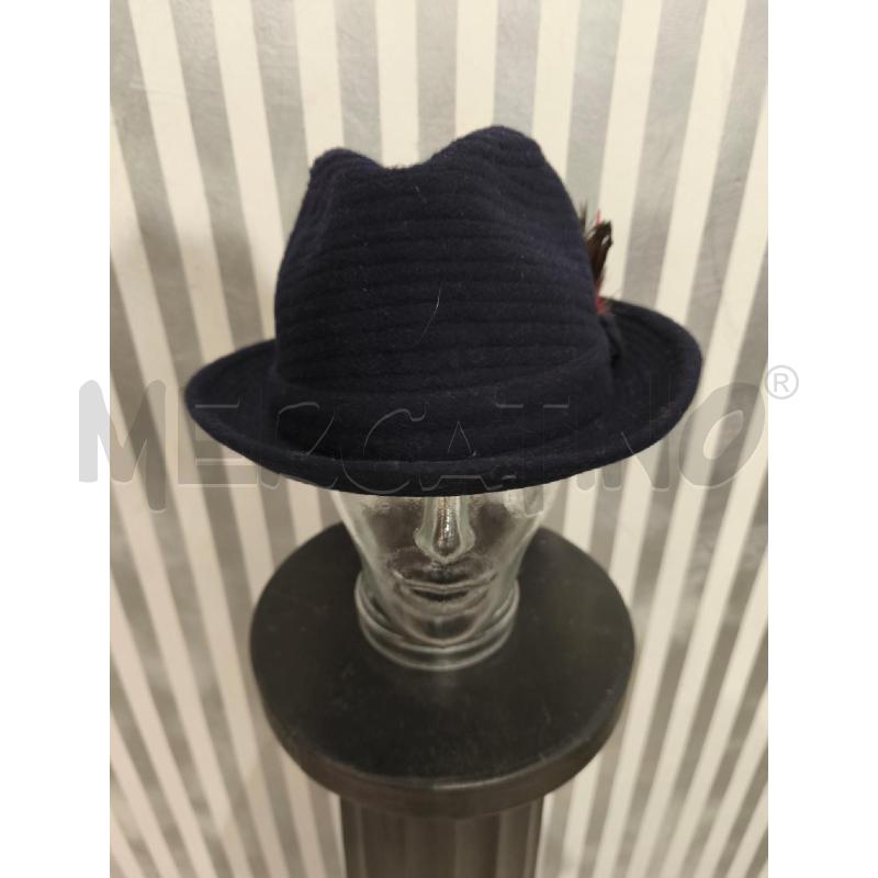 CAPPELLO TRESS E CO BLU PIUMA A LATO | Mercatino dell'Usato Campobasso 3