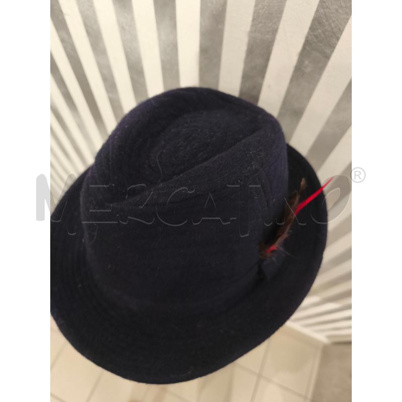 CAPPELLO TRESS E CO BLU PIUMA A LATO | Mercatino dell'Usato Campobasso 4