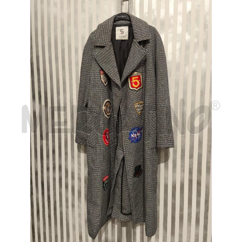 CAPPOTTO DONNA 5 PROGRESS PIED DE POULE E TOPPE | Mercatino dell'Usato Campobasso 1