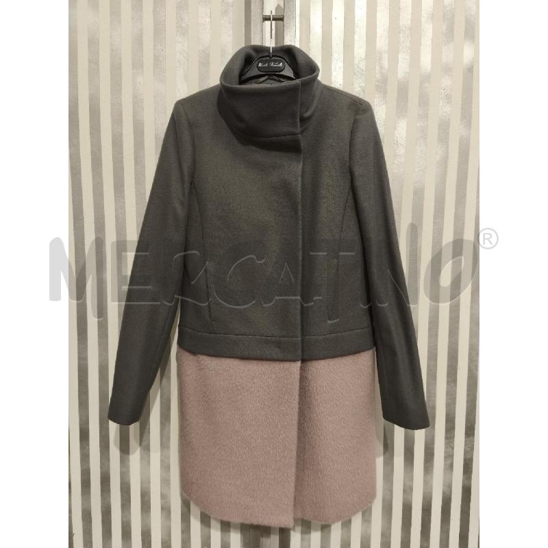 CAPPOTTO DONNA PATRIZIA PEPE GRIGIO E ROSA ANTICO DOPPIOPETTO | Mercatino dell'Usato Campobasso 1