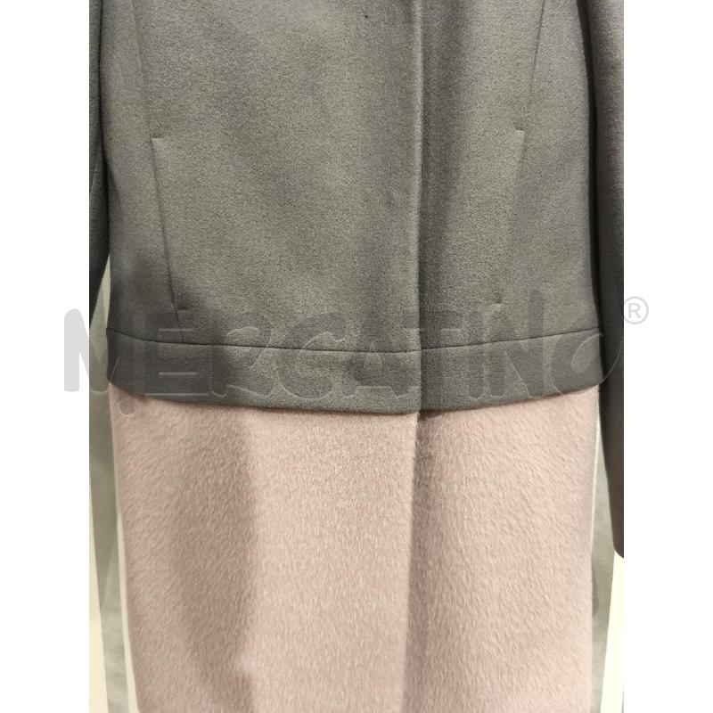 CAPPOTTO DONNA PATRIZIA PEPE GRIGIO E ROSA ANTICO DOPPIOPETTO | Mercatino dell'Usato Campobasso 3