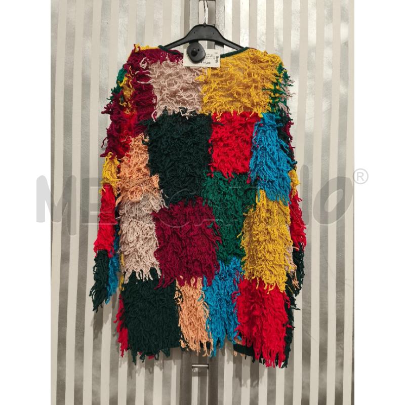 CARDIGAN DONNA UTERQUE COLORATO FRANGE | Mercatino dell'Usato Campobasso 5