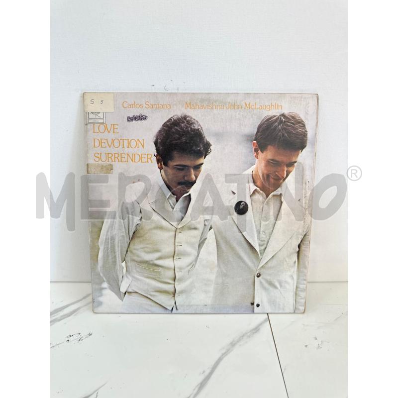 CARLOS SANTANA LOVE DEVOTION SURRENDER 33G | Mercatino dell'Usato Campobasso 1
