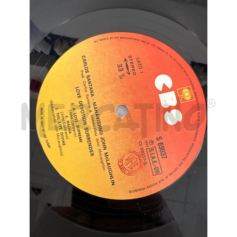 CARLOS SANTANA LOVE DEVOTION SURRENDER 33G | Mercatino dell'Usato Campobasso 5