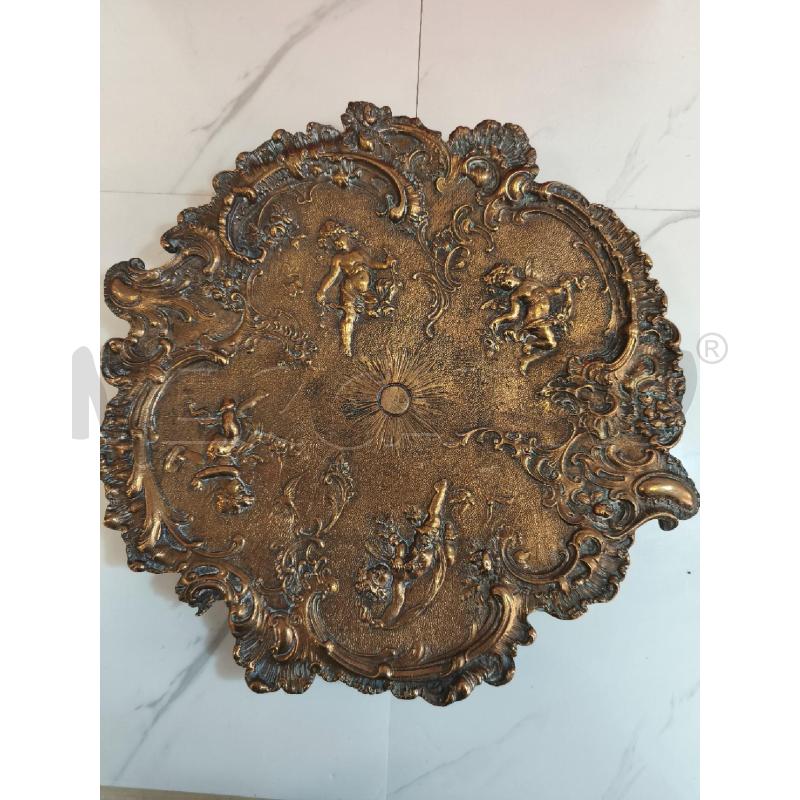 CENTROTAVOLA BRONZO PUTTI ALATI  DIAM 30 CM | Mercatino dell'Usato Campobasso 1