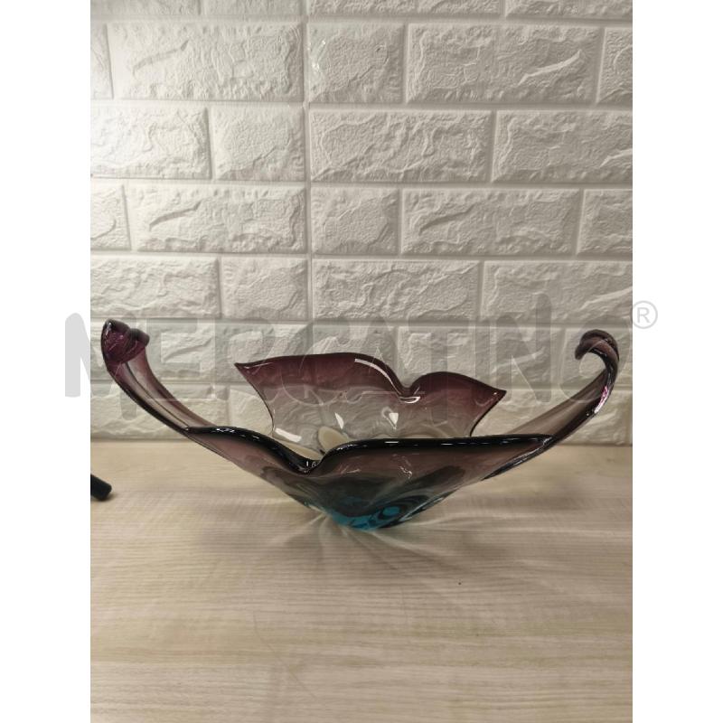 CENTROTAVOLA SAGOMATO MURANO SOFFIATO 45X25X15 | Mercatino dell'Usato Campobasso 1