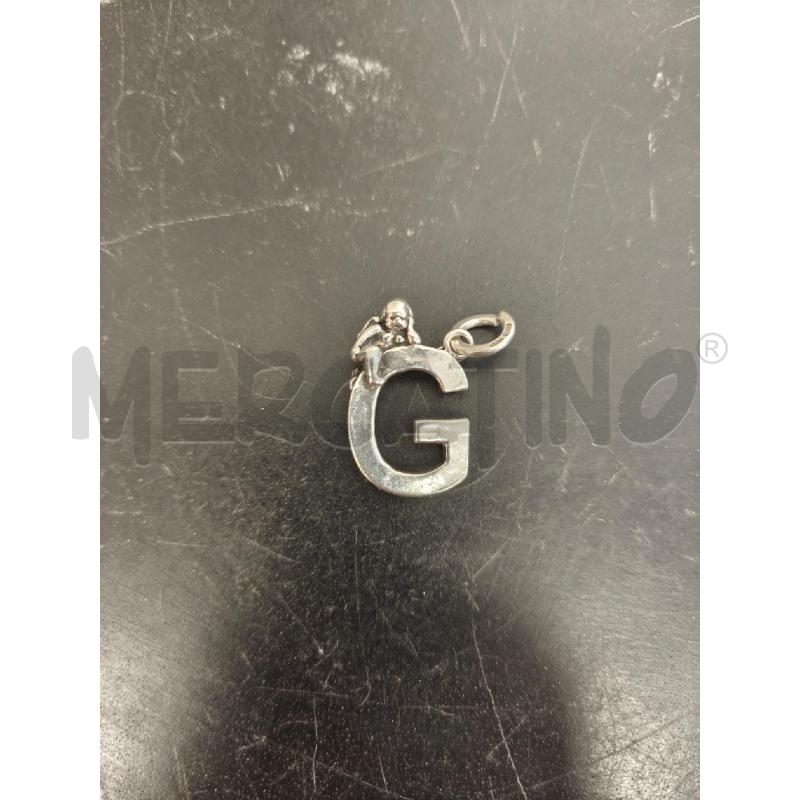 CHARM GIOVANNI RASPINI LETTERA G | Mercatino dell'Usato Campobasso 1