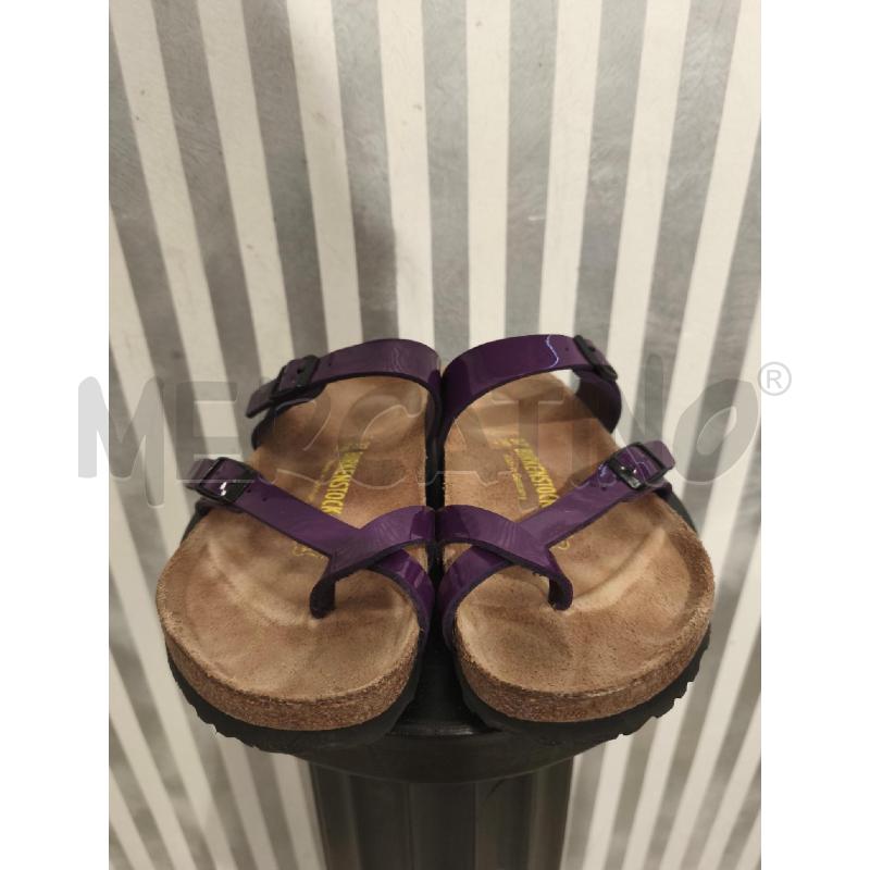 CIABATTE DONNA BIRKENSTOCK VIOLA LUCIDE | Mercatino dell'Usato Campobasso 3
