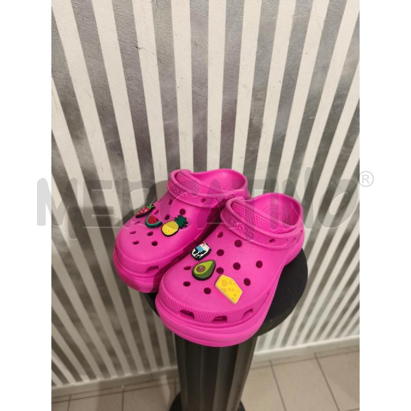 CIABATTE DONNA CROCS FUXIA | Mercatino dell'Usato Campobasso 1